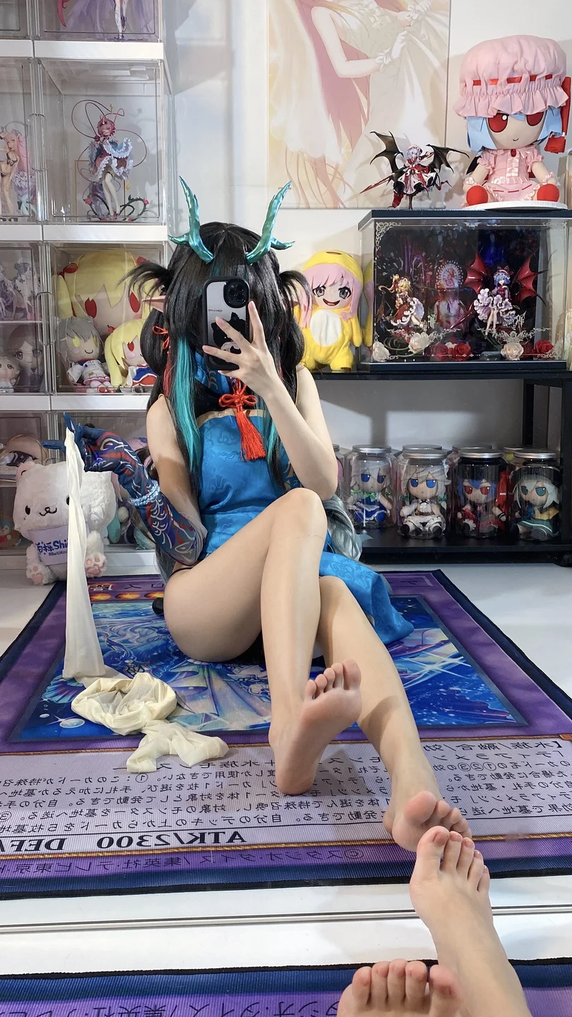 白栎Shirly - No.015 夕染尘烟 [130P,26V-7.01GB] 上 tg@simisebaisi 【丝足阁】007.webp